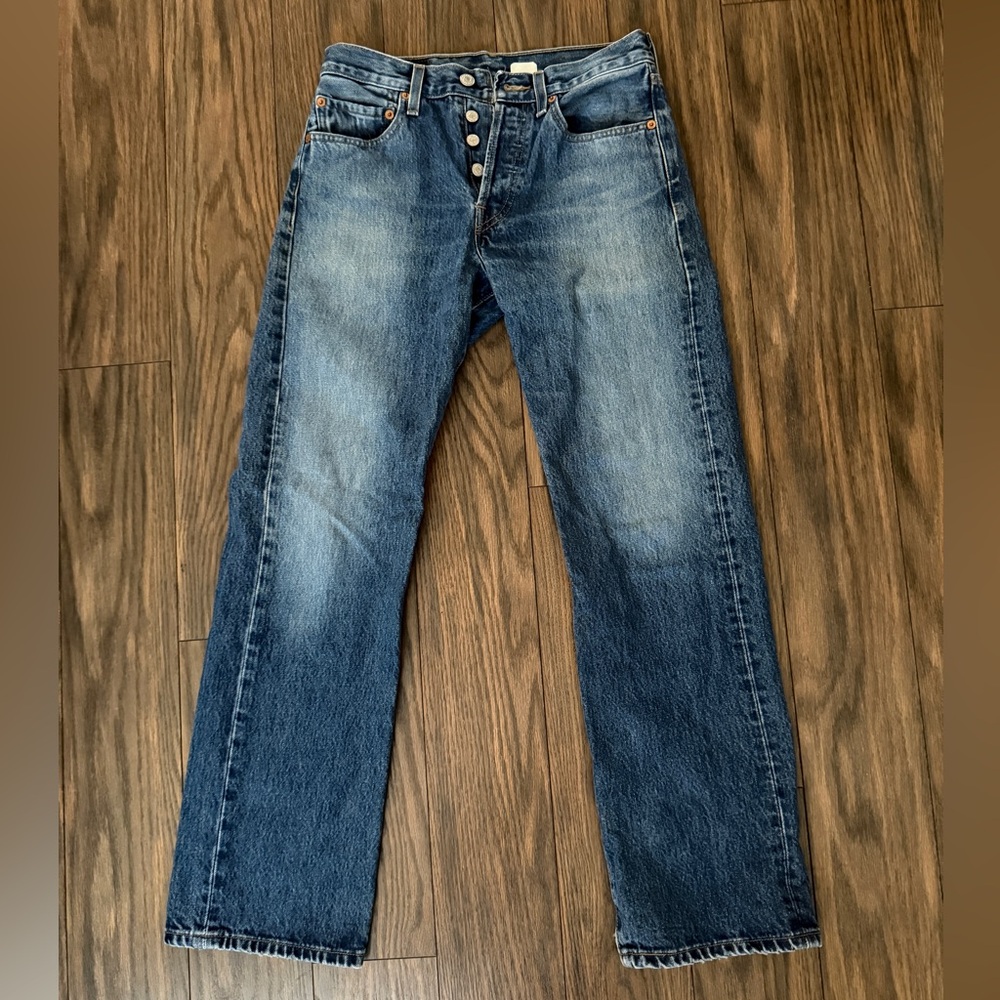 Vintage Levi 501 Straight Blue Jeans